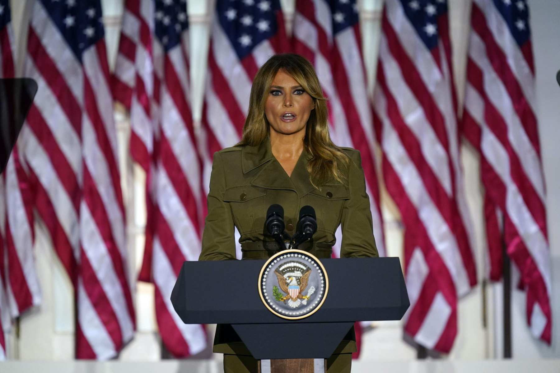 The meaning of Melania Trump, on the U.S. right's first night