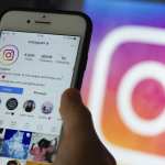 Instagram app is open to Instagram's own profile