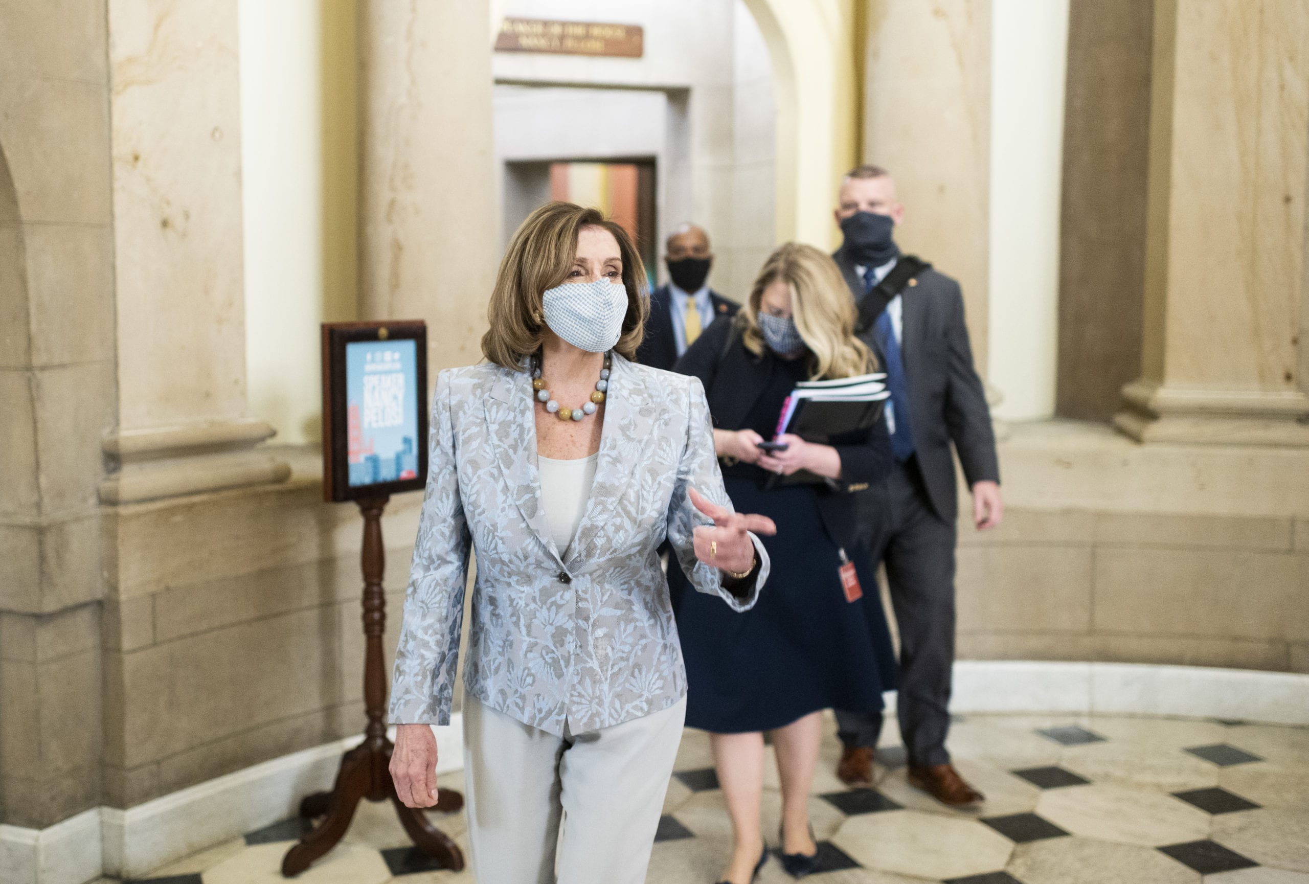 Nancy Pelosi secures House speakership for a fourth term