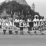 A march in D.C. for the ERA in 1978.