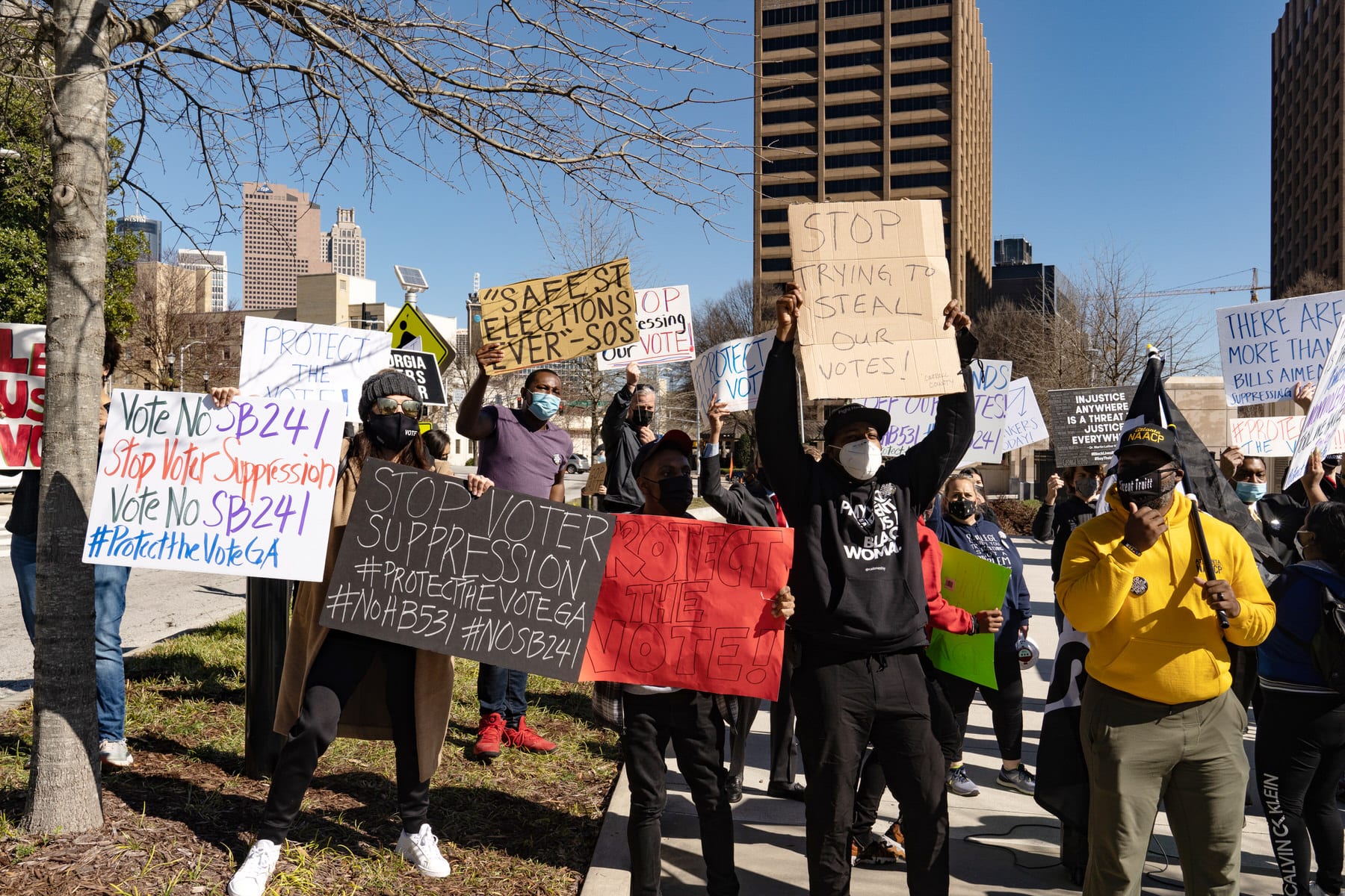 Georgia Rights Georgia is the epicenter of the fight over voting rights