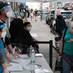 Vaccination clinic in New York