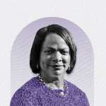 A 19th portrait of Val Demings.
