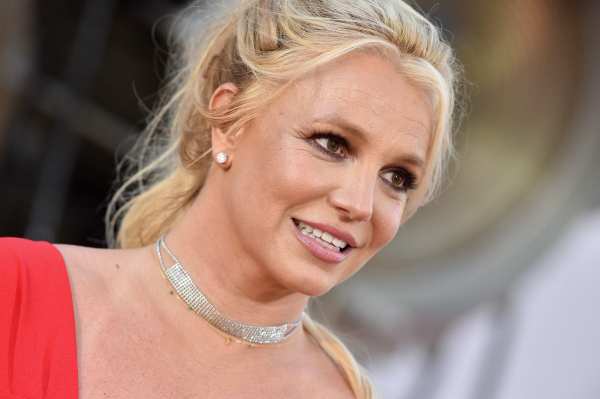 A close up of Britney Spears.