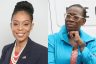 A diptych of Ohio Congressional candidates Shontel Brown and Nina Turner.