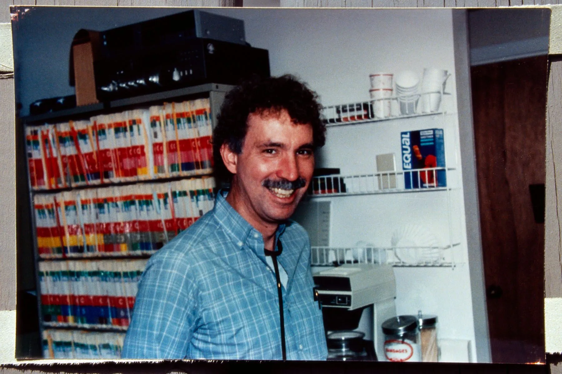 Dr. David Gunn working at a medical clinic