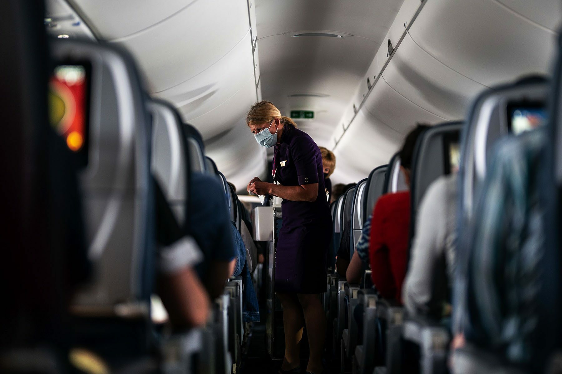 Flight attendants' jobs have become more dangerous