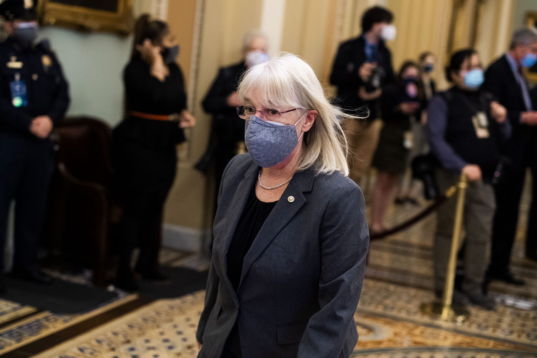 Patty Murray on Capitol Hill