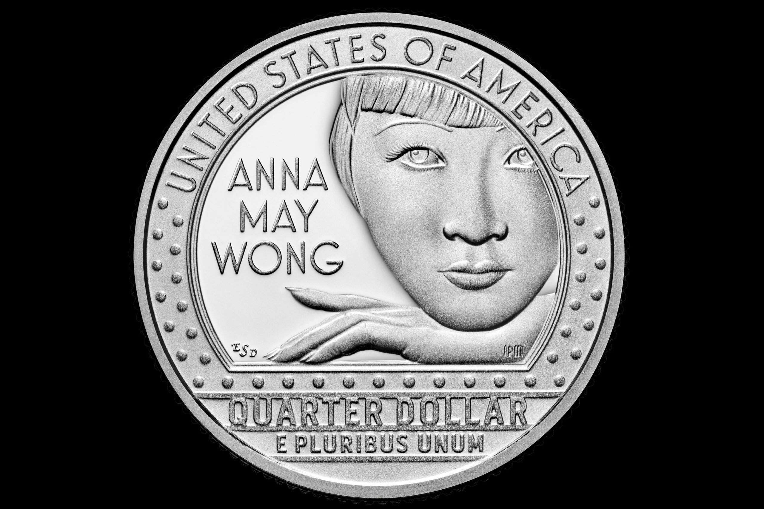 Anna May Wong quarter coin