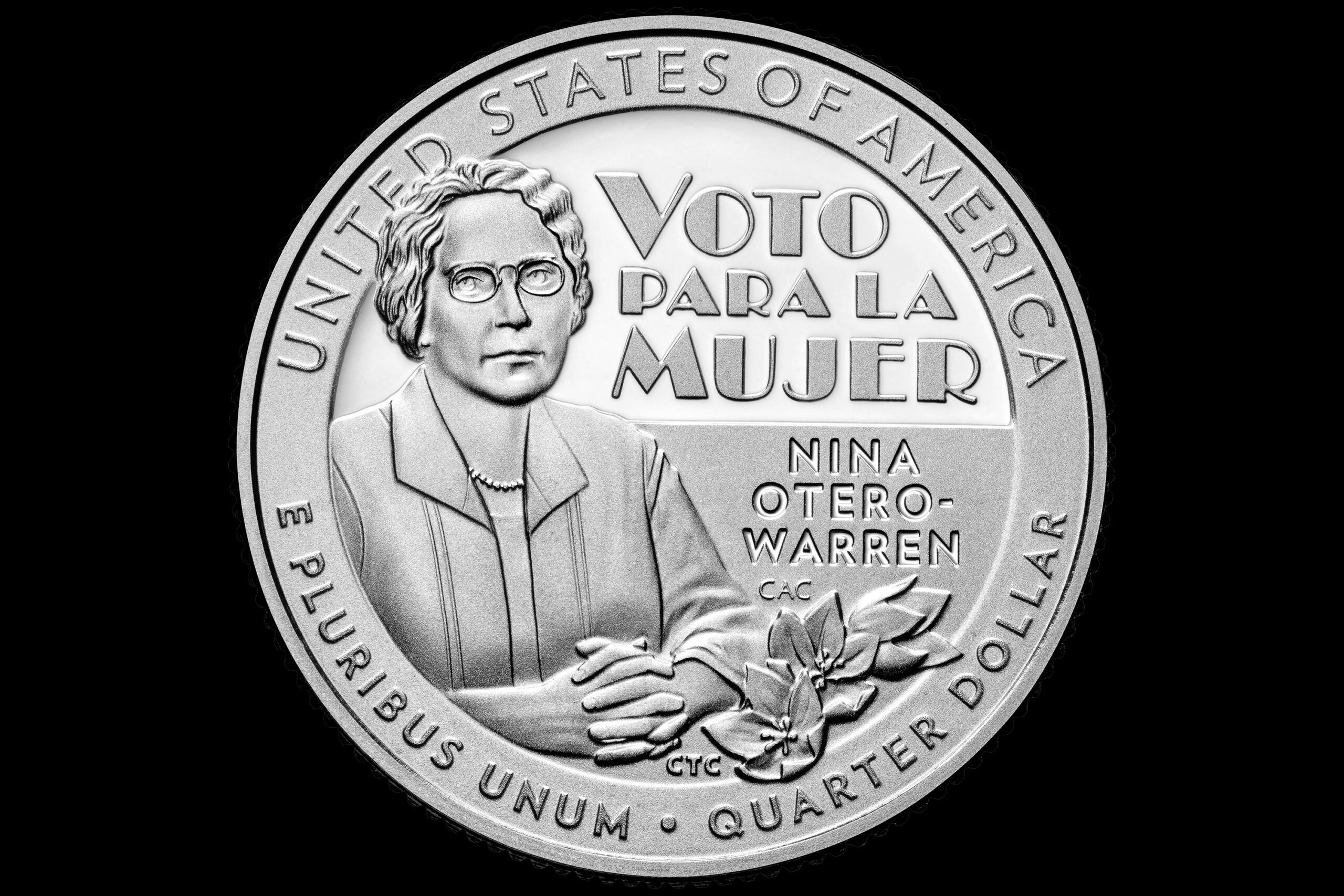 Nina Otero-Warren quarter coin