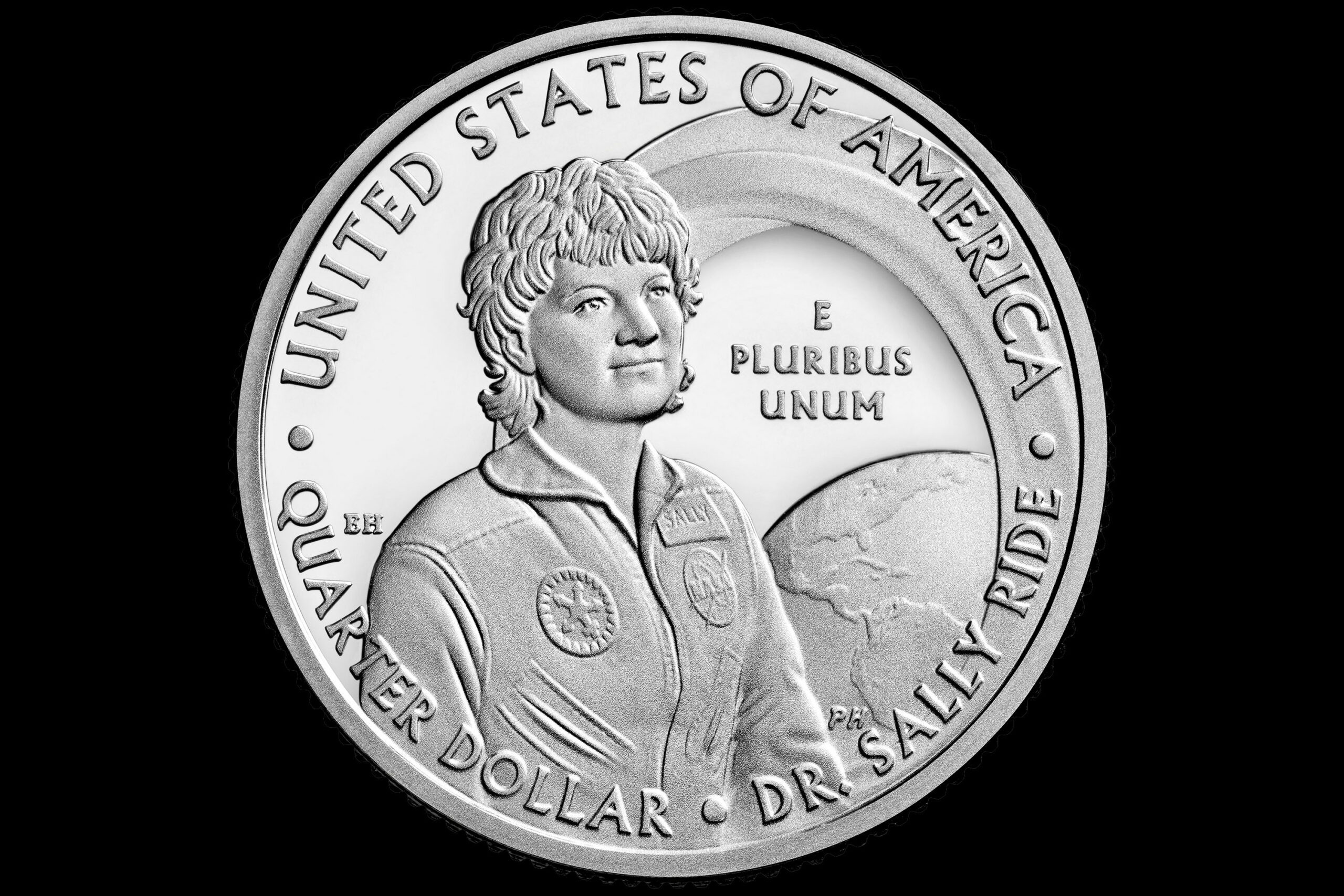Sally Ride quarter coin