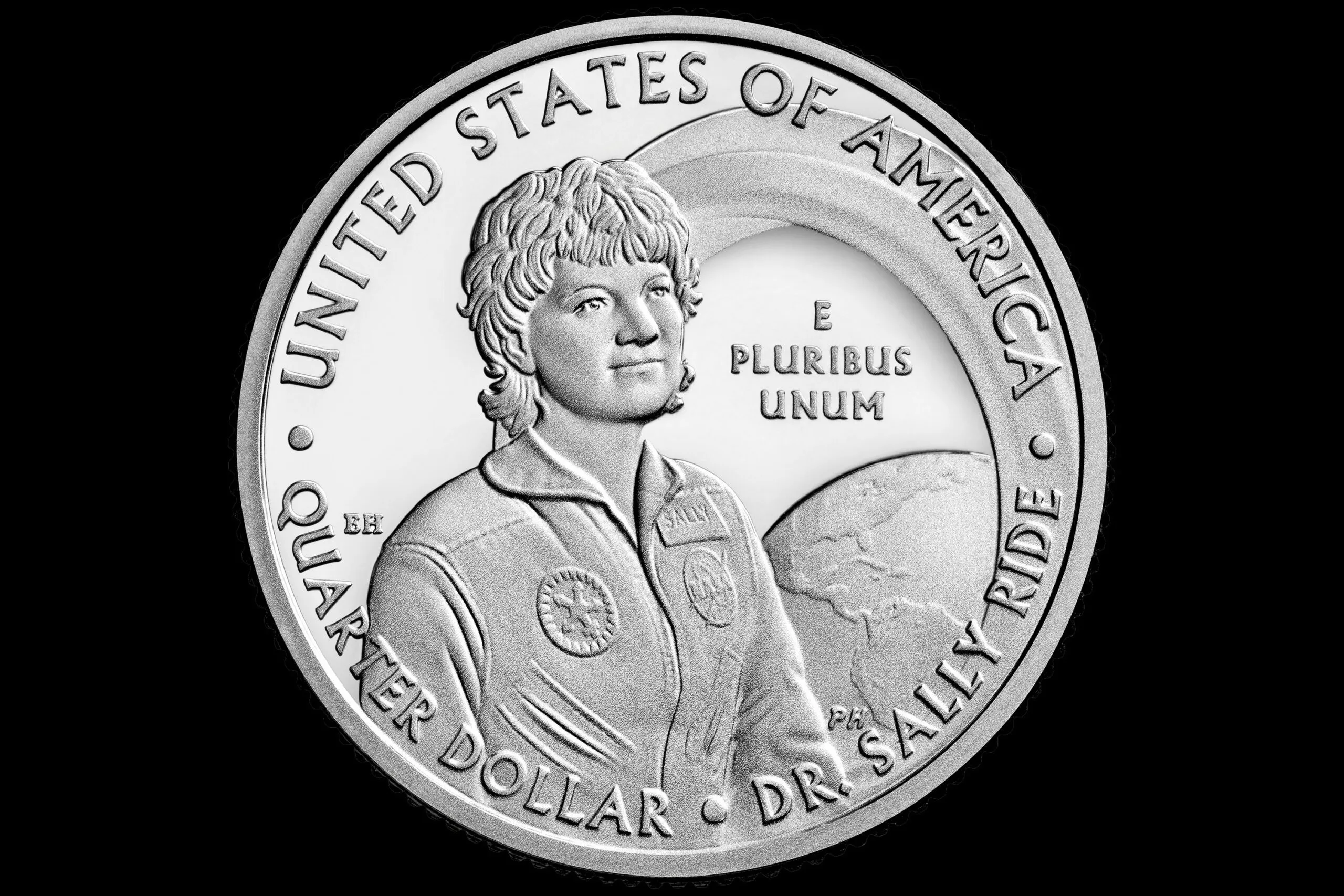 Sally Ride quarter coin