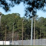 The outside of the federal prison in Butner, North Carolina.