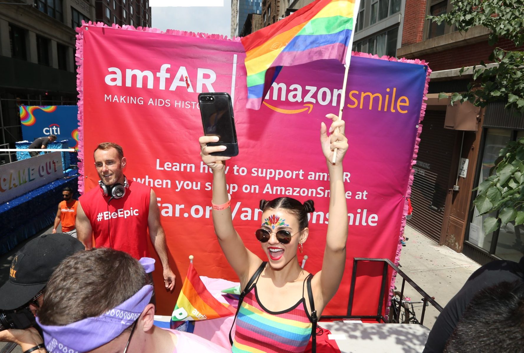 Amazon Pride float New York 2018