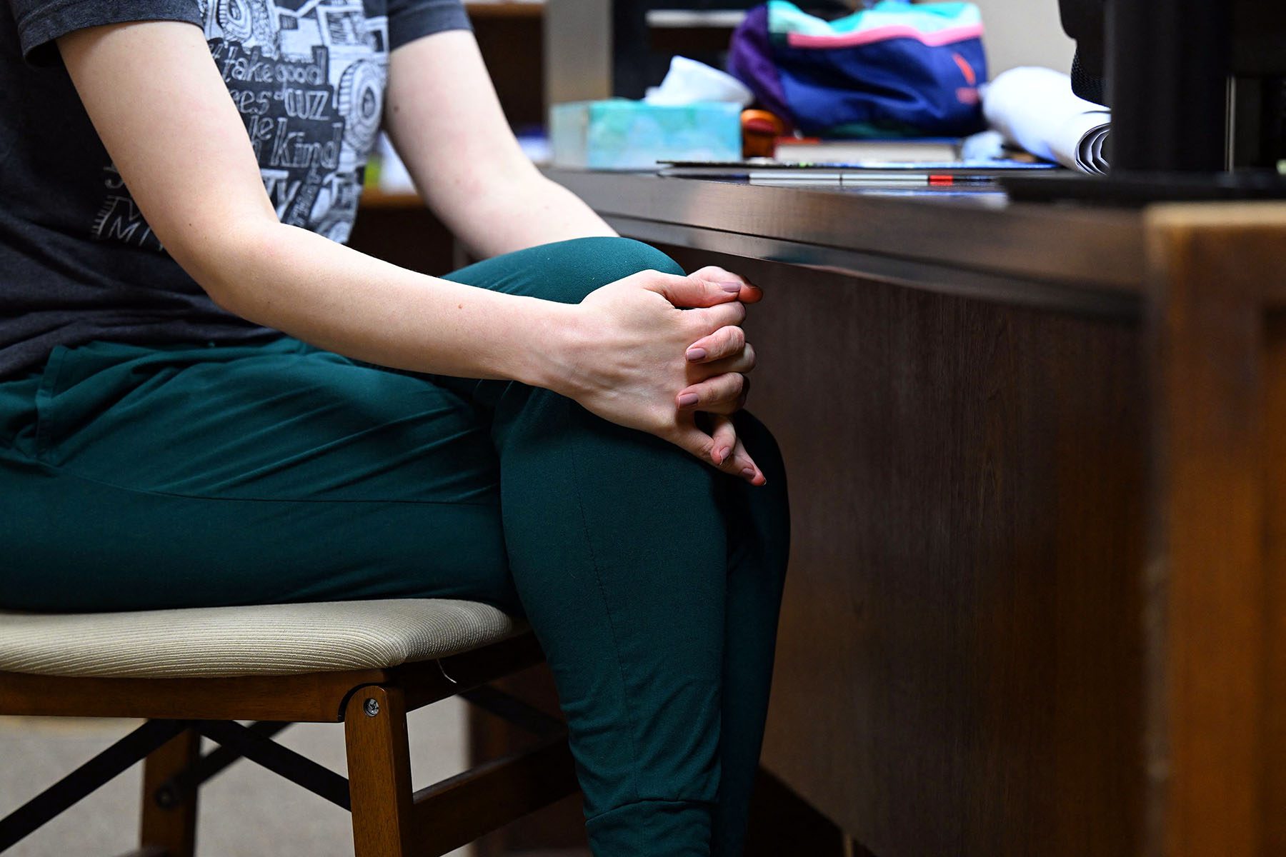A patient at the Women's Reproductive Clinic in New Mexico