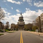 The Illinois State Capitol building in Springfield