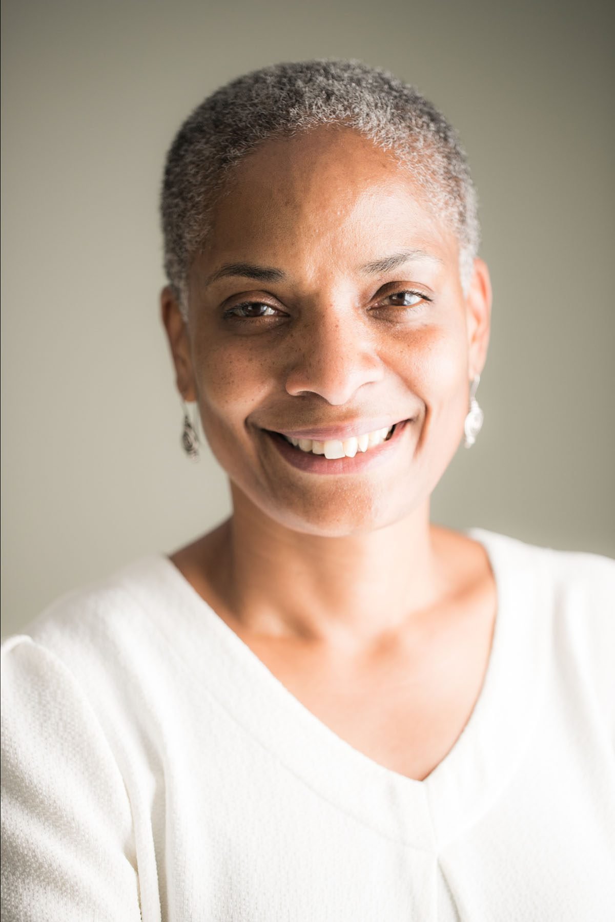 Smiling portrait of Connecticut Secretary of State Stephanie Thomas