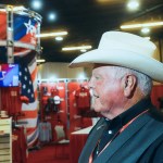 Agricultural Commissioner Sid Miller speaks to reporters at the 2022 Conservative Political Action Conference in Dallas on Aug. 6, 2022.