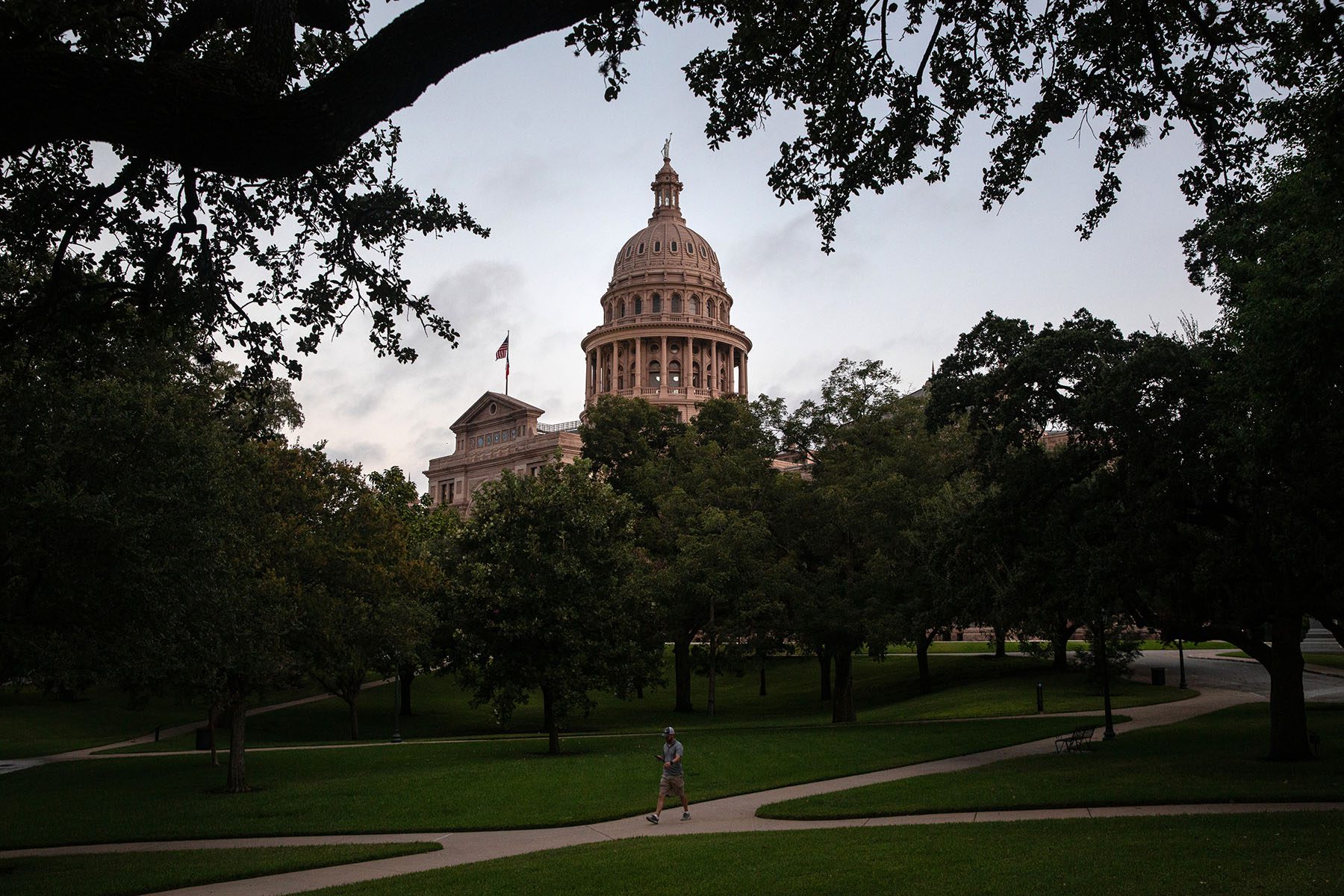 The Texas State Capitol is seen in Austin, Texas.
