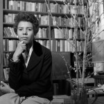 Writer and playwright Lorraine Hansberry poses for a portrait in her apartment in April 1959 in New York City.