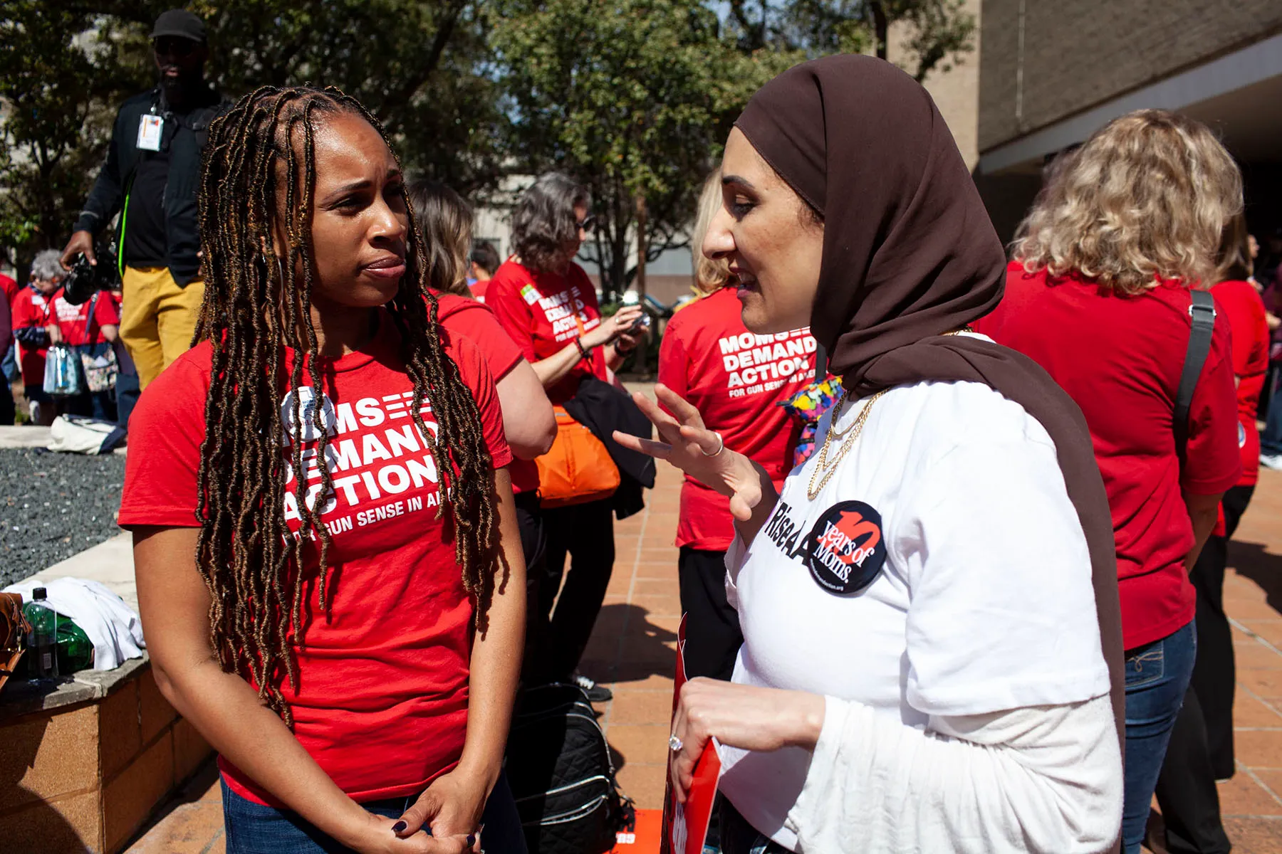 Angela Ferrell-Zabala leads Moms Demand Action at intense moment for gun violence picture