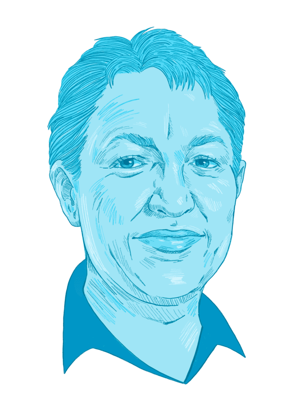 Illustrated portrait of Dr. Cheryl Hamlin