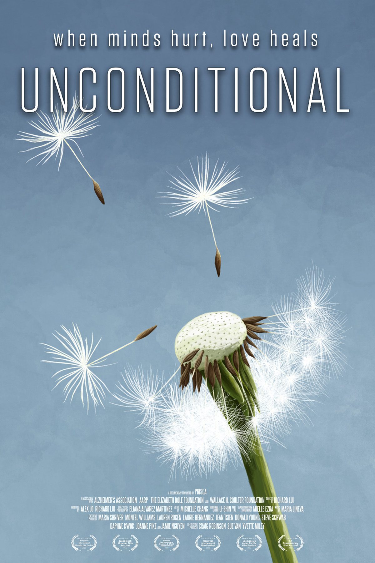 Poster for Richard Lui's documentary film "Unconditional"
