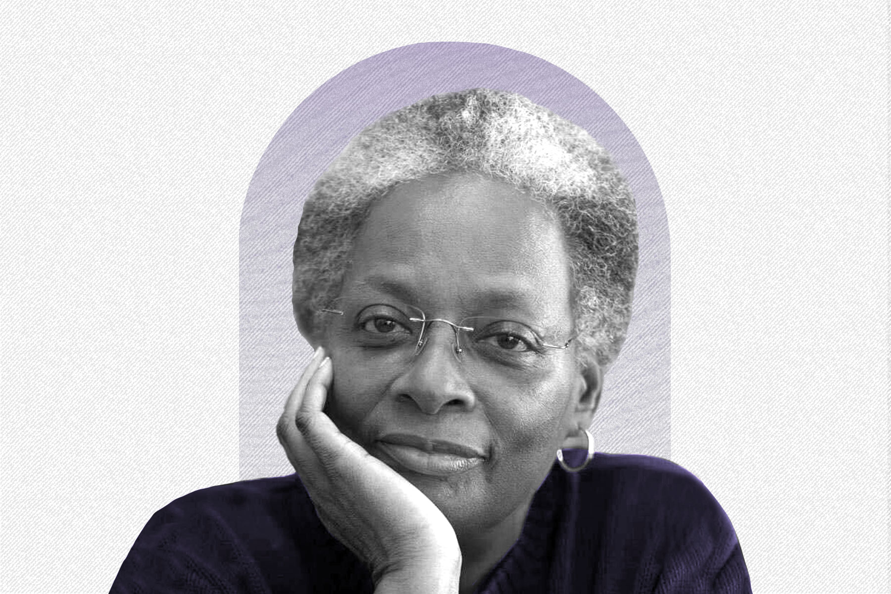 A photo illustrated portrait of Mandy Carter.
