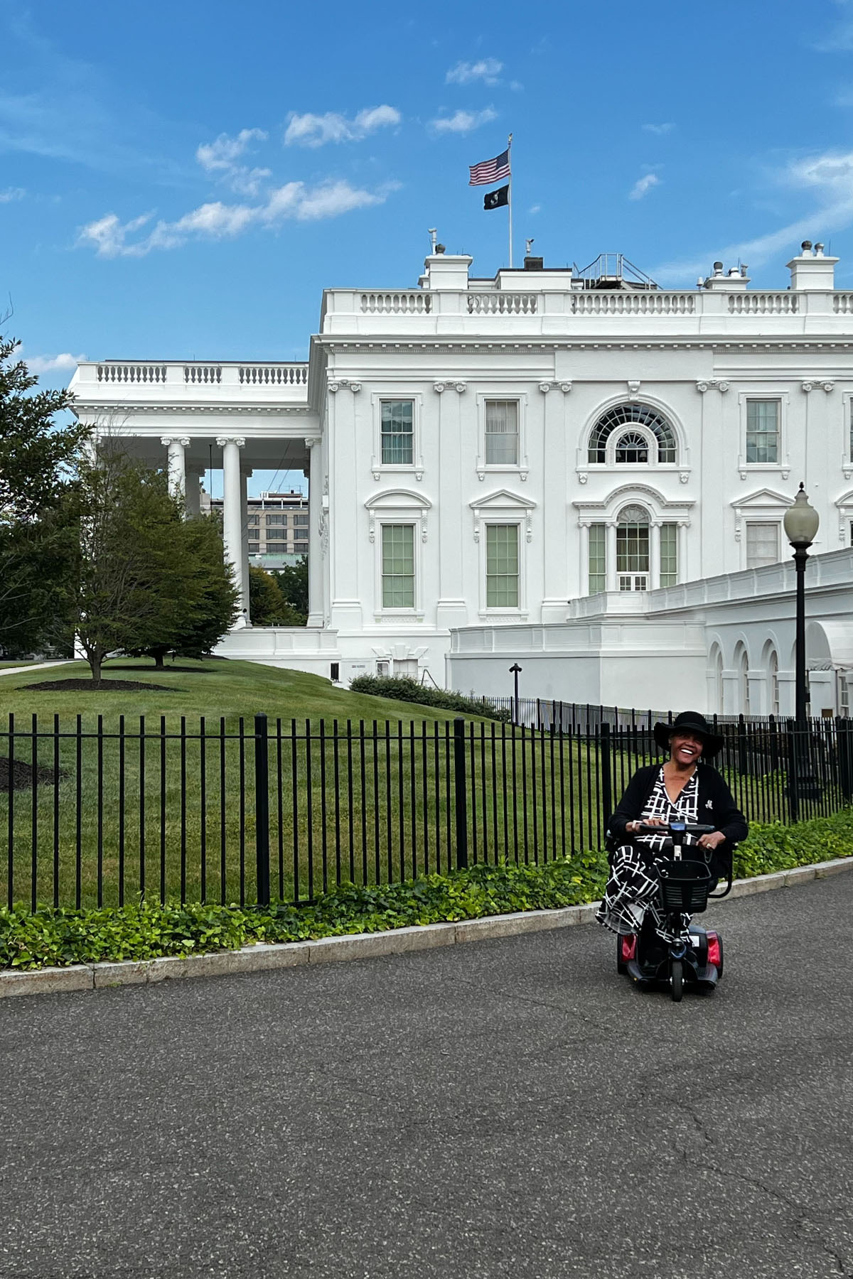 Miss Major visits the White House