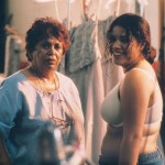Lupe Ontiveros (as Carmen Garcia) and America Ferrera (as Ana Garcia) in Real Women Have Curves.
