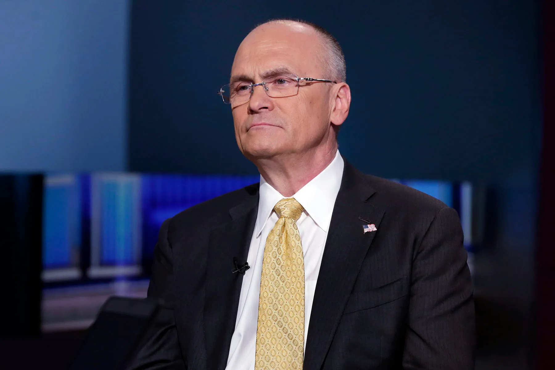 Andrew Puzder is interviewed by anchor Neil Cavuto during his "Cavuto: Coast to Coast" program, on the Fox Business Network.