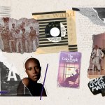 A photo collage for of African Americans in the arts for Black History Month.