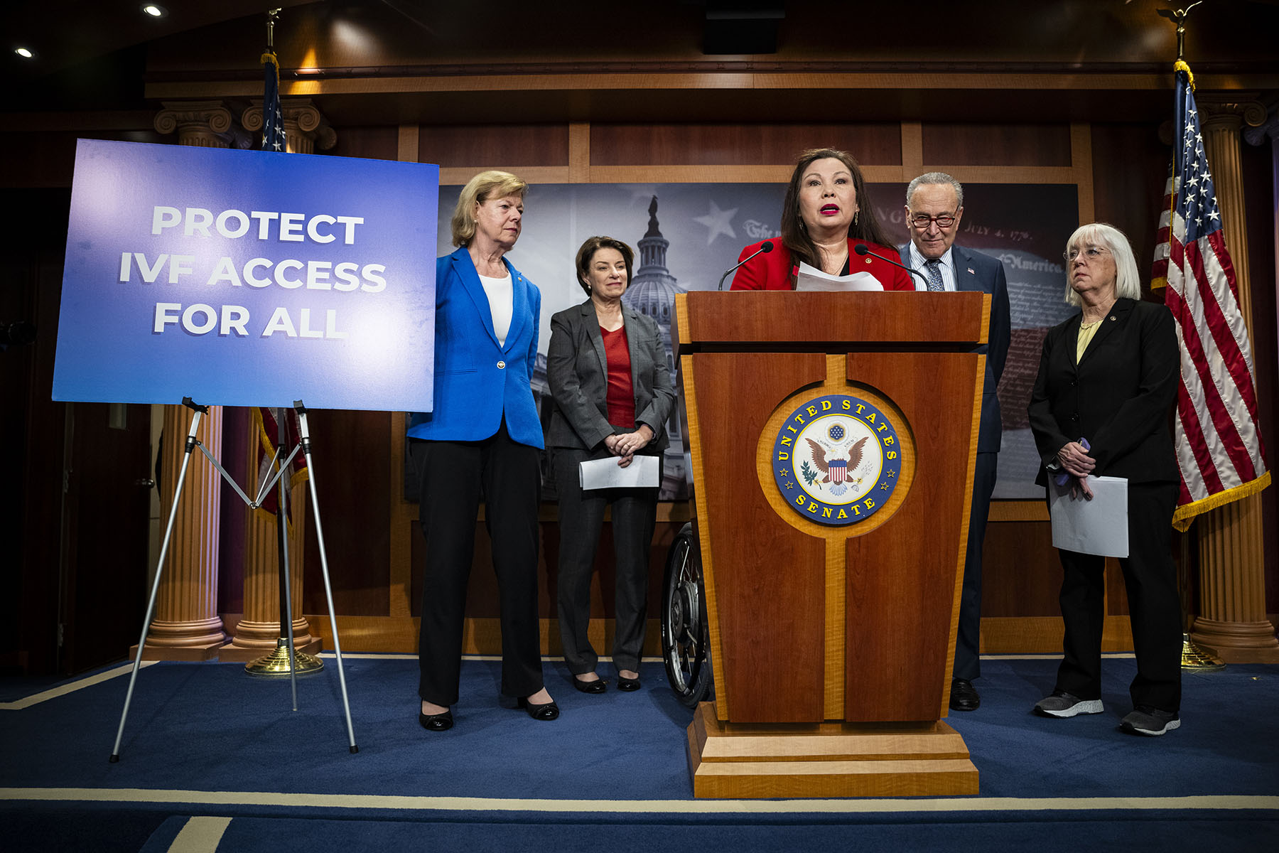 Senate Democrats aim for expedited vote to protect IVF access