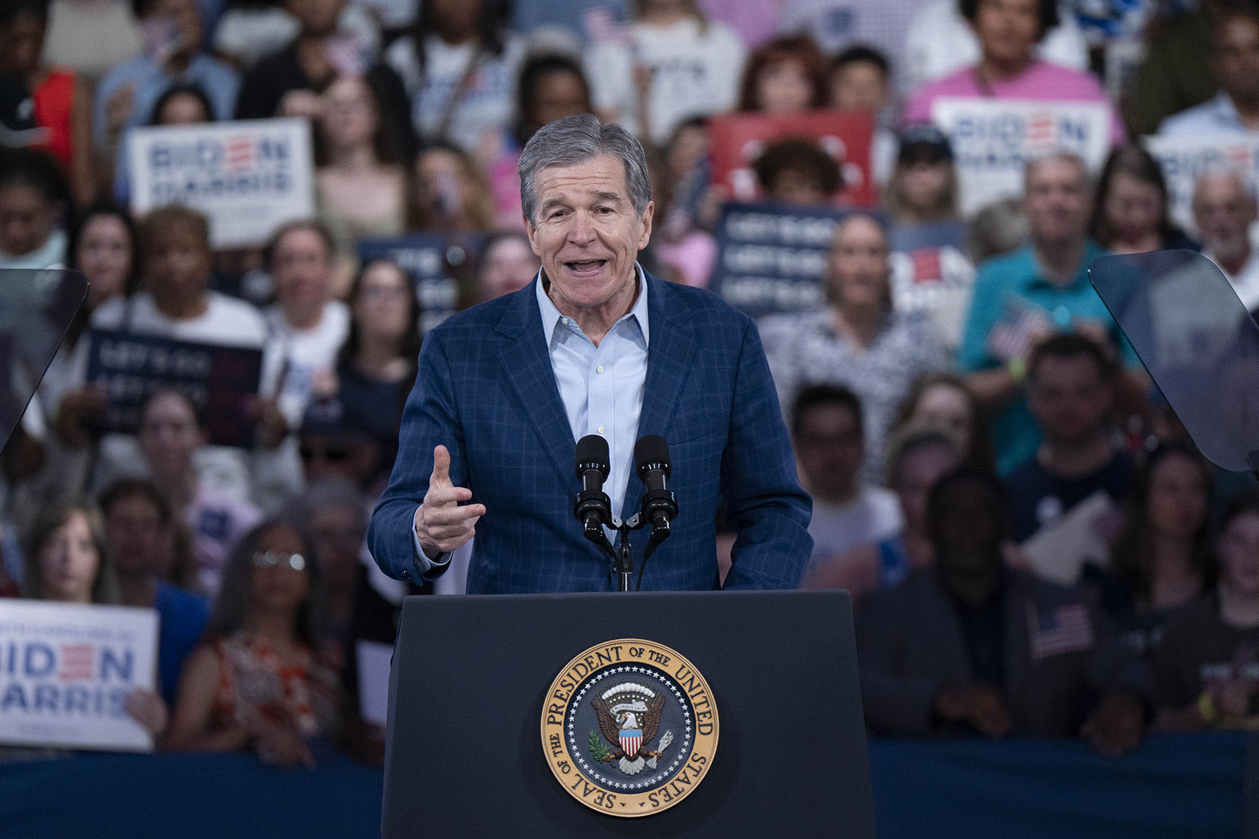 North Carolina Governor Roy Cooper