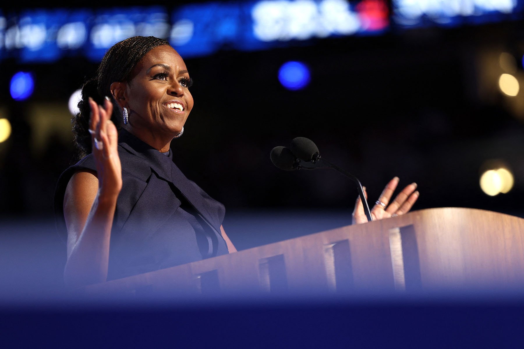 Michelle Obama’s DNC speech champions Harris, doesn’t hold back on Trump