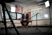 Minnesota Gov. Tim Walz delivers his third State of the State address from his old classroom at Mankato West High School.