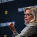 Former U.S. Rep. Liz Cheney at the Texas Tribune Festival.