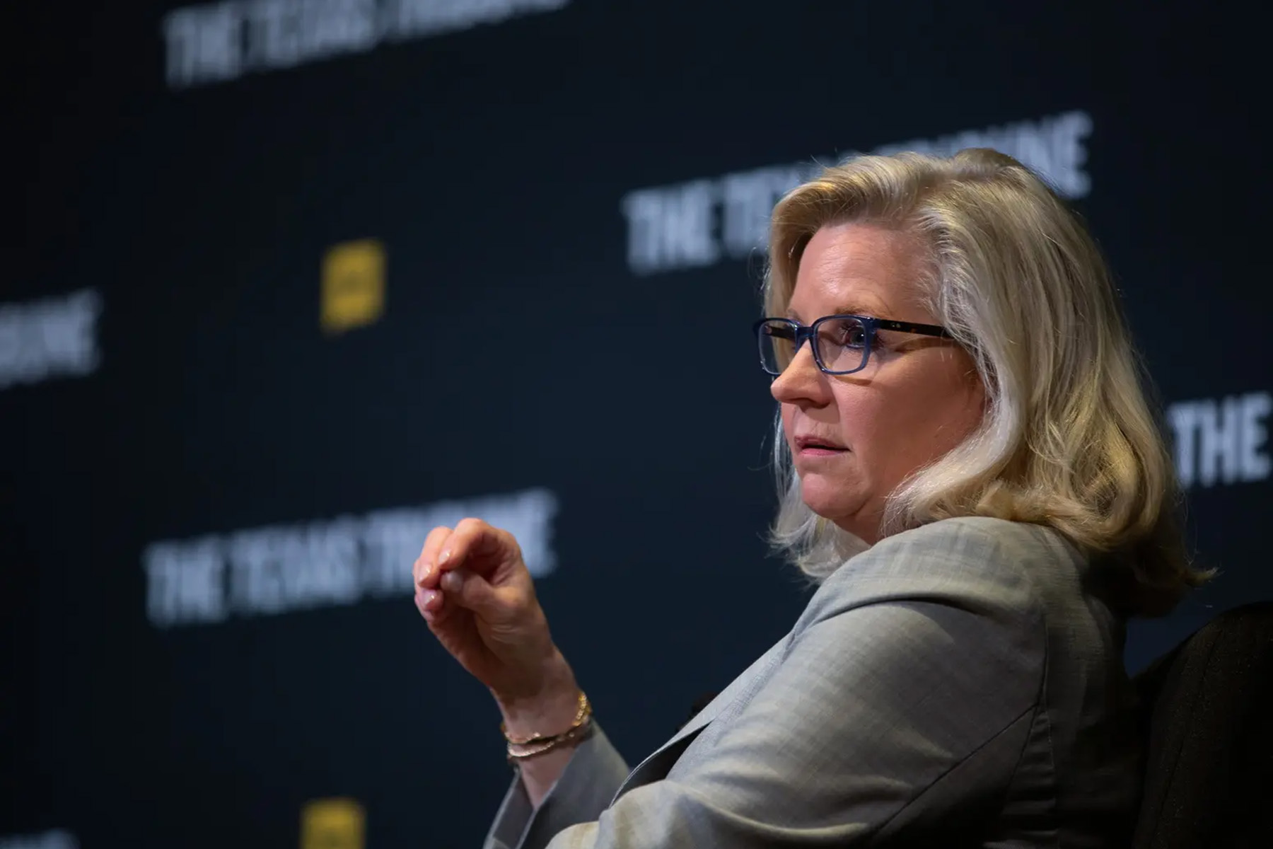 Former U.S. Rep. Liz Cheney at the Texas Tribune Festival.