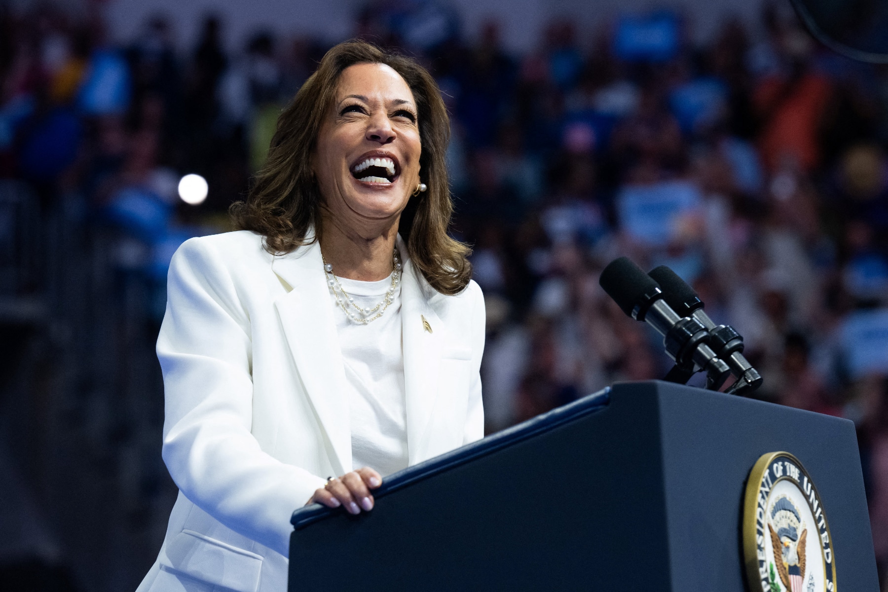 Kamala Harris Rally 2024 Nessy Leilah