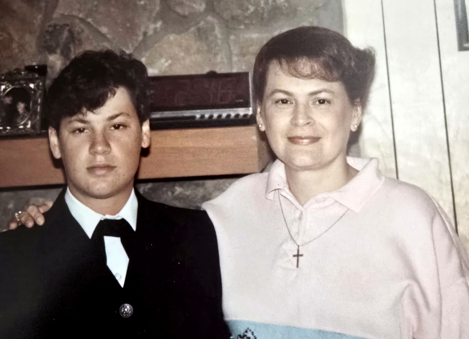 Elaine Rodriguez—pictured with her mother, Maria,—was 23 when she left their Florida home for Navy boot camp.