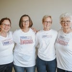 From left: Sarah Vogel, Kathy Tweeten, Ellen Chaffee and Dina Butcher founded the BadAss Grandmas