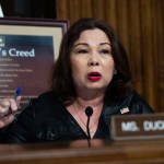 Sen. Tammy Duckworth questions Pete Hegseth during his Senate Armed Services confirmation hearing.