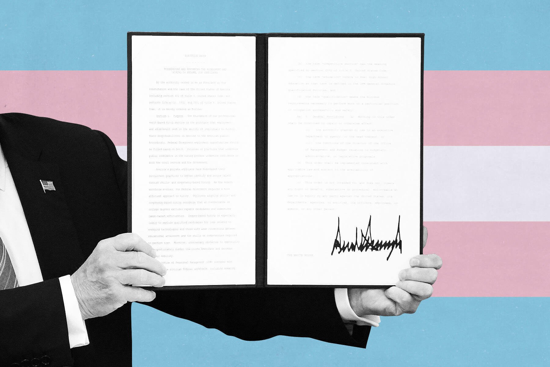 All the ways Trump wants to exclude trans people from public life