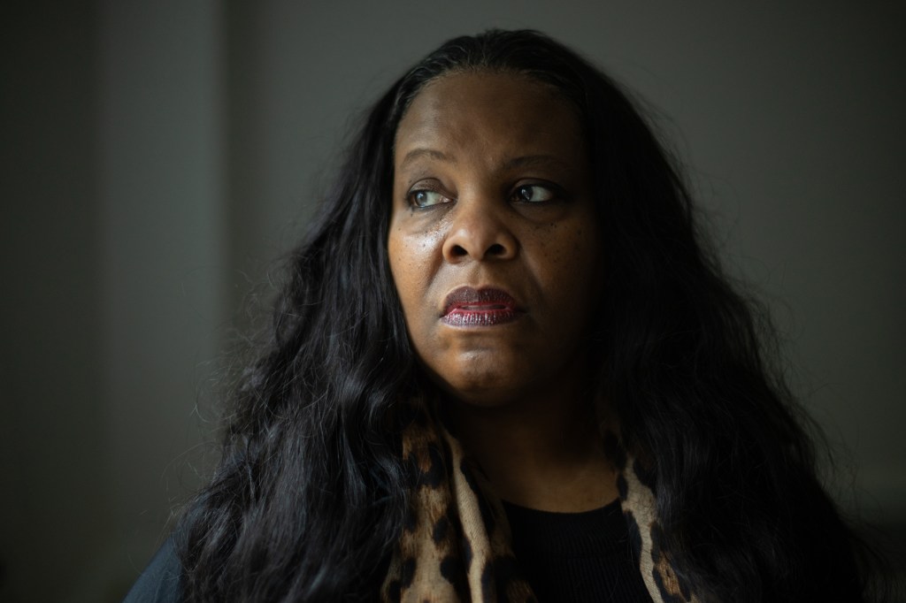 A portrait of a woman.