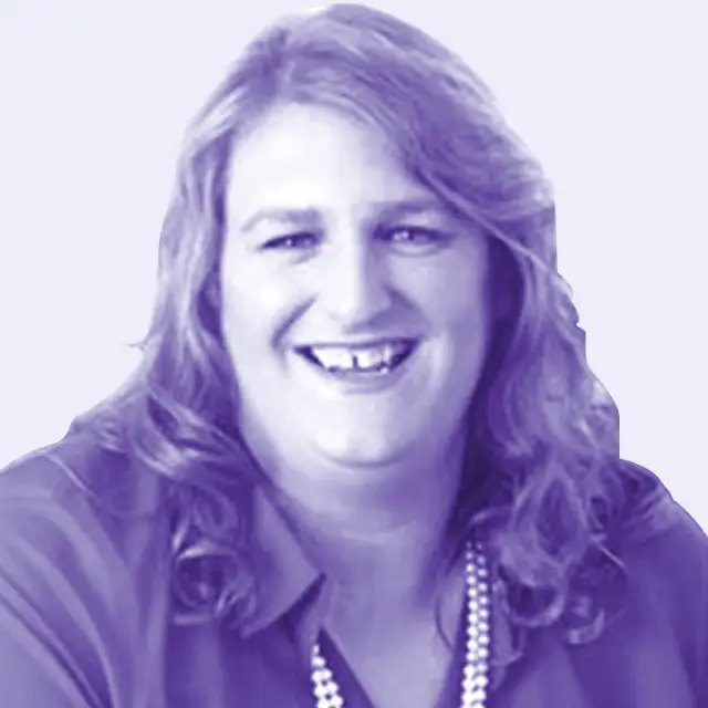 A portrait of Ava Benach