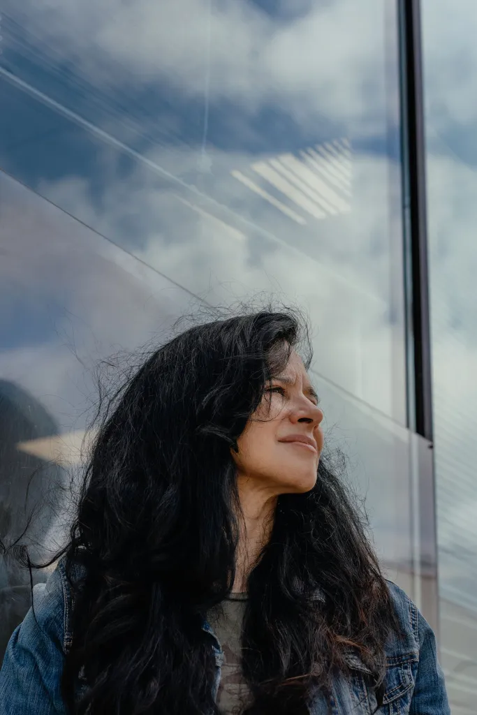 Christine Neumann-Ortiz stands for a portrait.