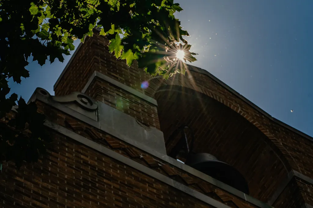 The outside of Nuestra Señora de la Paz Catholic Church, where Yessenia Ruano and her family were devoted members.