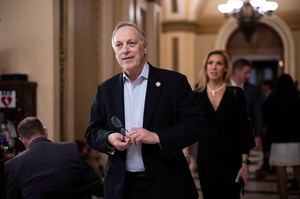 Rep. Andy Biggs is seen at the Capitol.
