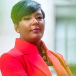 Keisha Lance Bottoms poses for a portrait at Atlanta City Hall.
