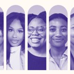 A collage of five Frances Ellen Watkins Harper Fellows.